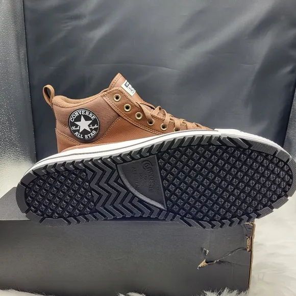 Converse Men's Brown High-Top Sneakers