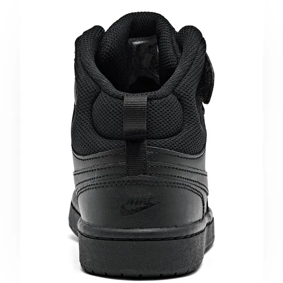 COPY - Nike Little Kids Court Borough Mid 2 Stay-Put Closure Casual Sneakers