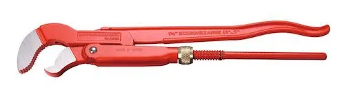 Corner pipe wrench 45° "SUPER S"