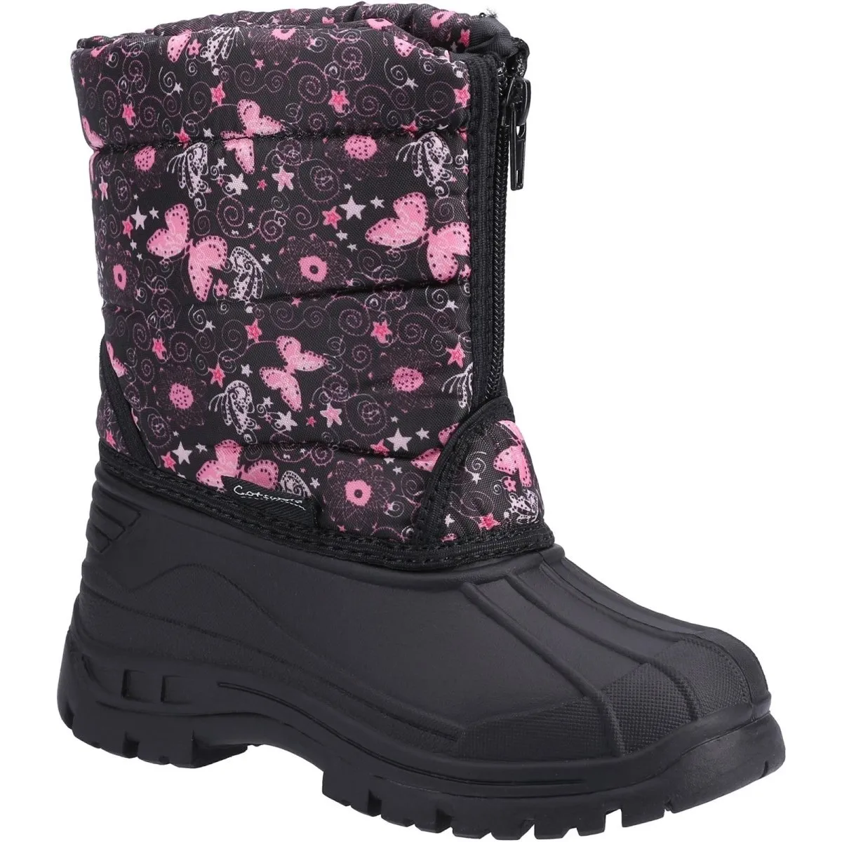 Cotswold Iceberg Kids Weather Zip-Top Snow Boots
