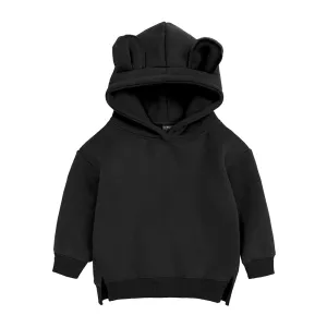 Cotton Bear Hoodie - Black