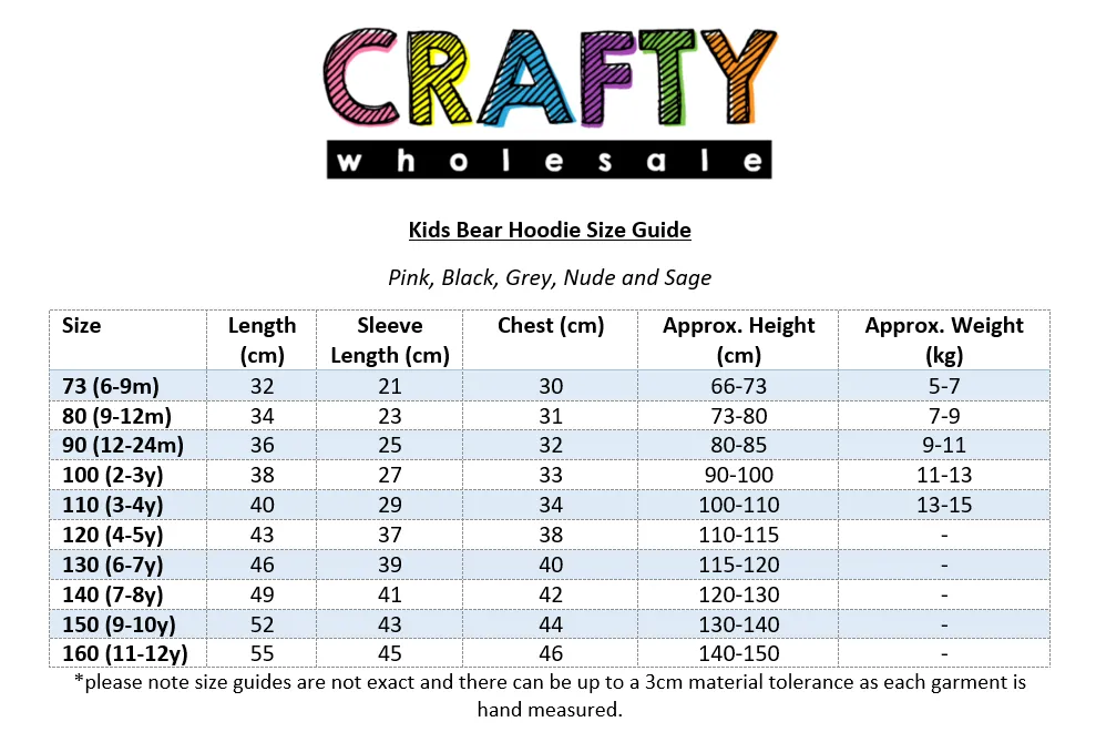Cotton Bear Hoodie - Pink