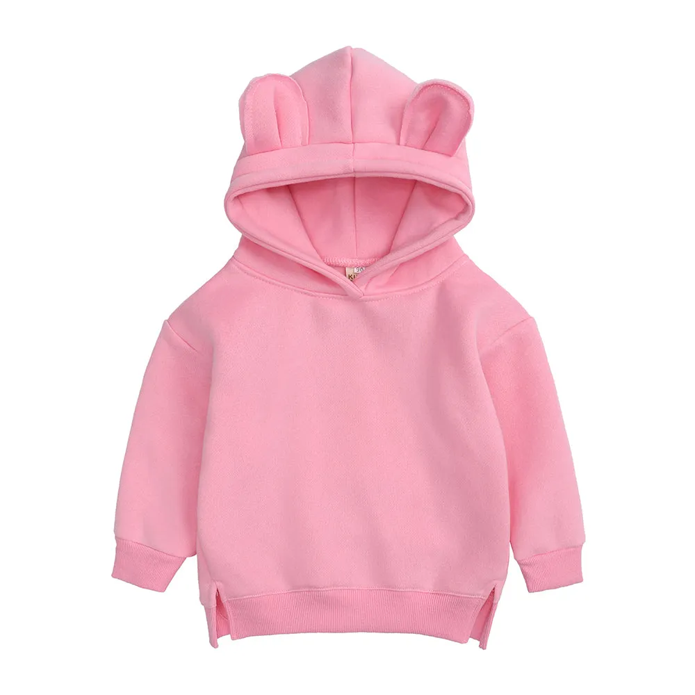 Cotton Bear Hoodie - Pink