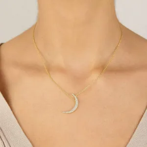 Crescent Moon Pendant