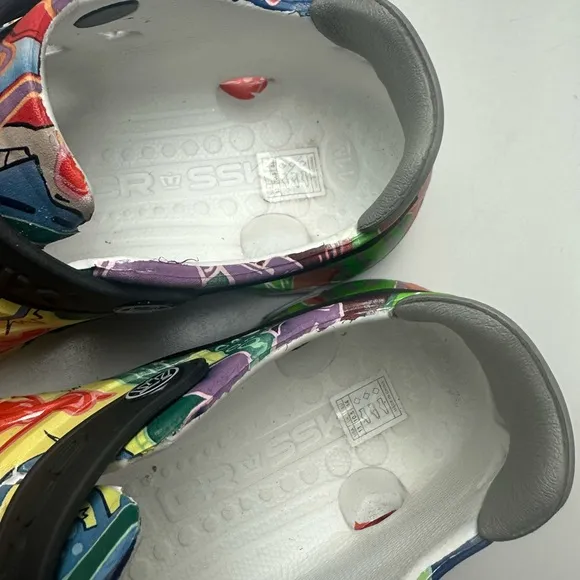 CROSSKIX Multicolored 2.0 NYC Graffiti LE Closed Toe Lightweight Water Shoes 11