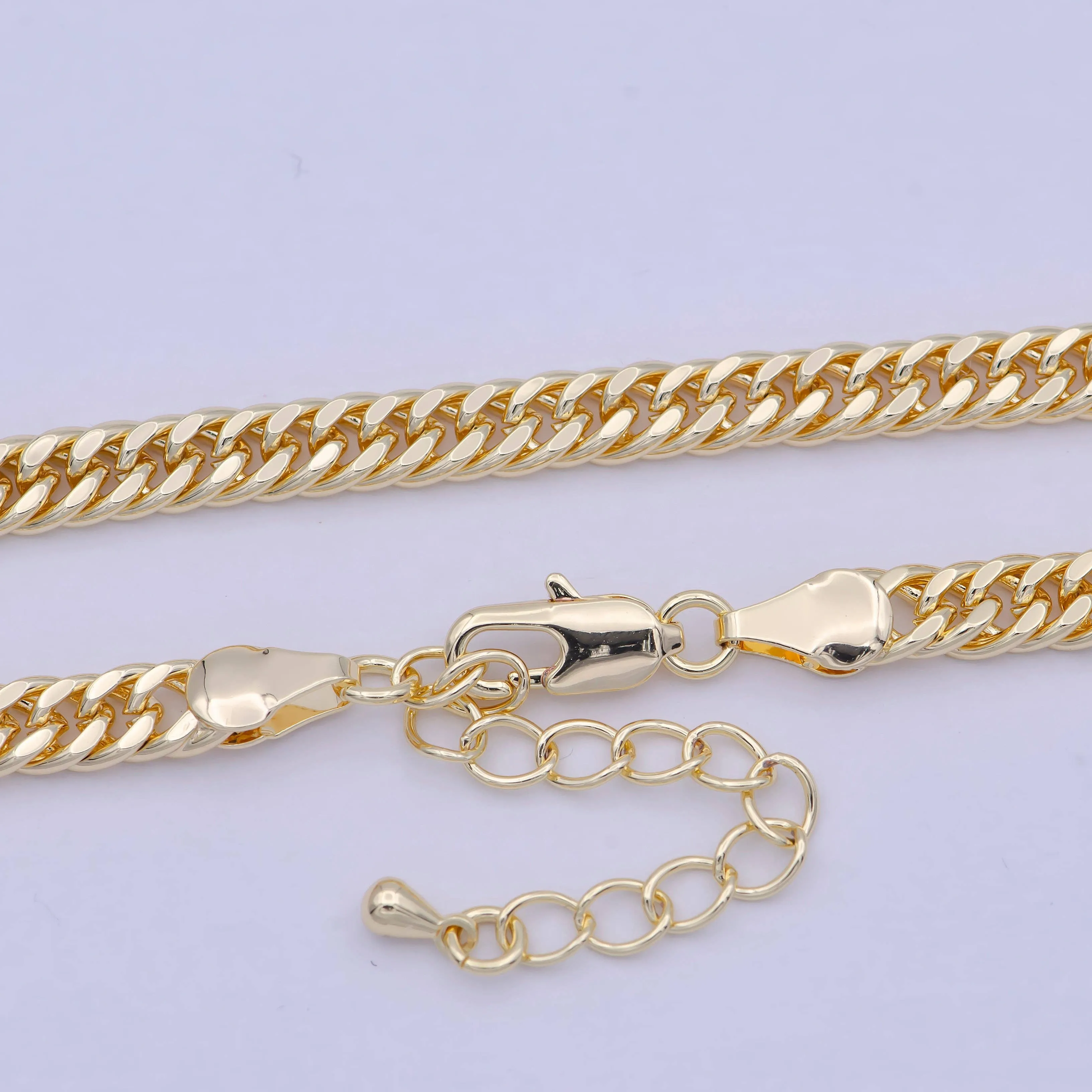 Cuban Gold Chain Necklace || 5mm