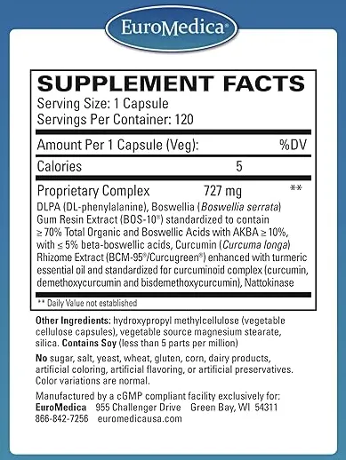 Curaphen (120 Capsules) by Euromedica