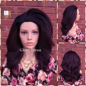 Curly Half Wig, Wigs, African American Wig, Kinky Curly Wig, Natural Yaki Wig, Blown Out Hairstyle, Ready To Ship // MARTHA