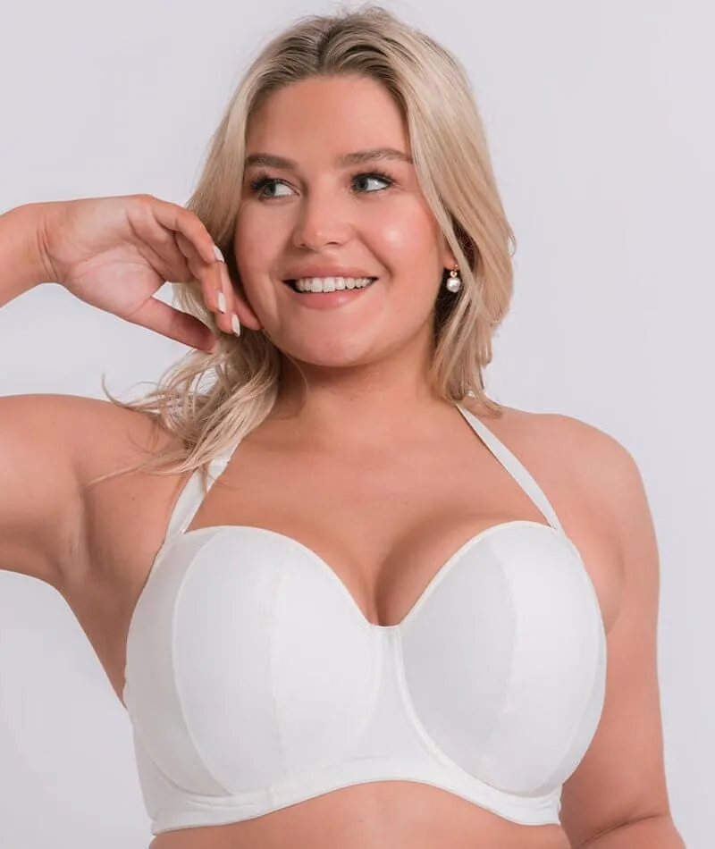 Curvy Kate Luxe Strapless Bra - Pearl Ivory