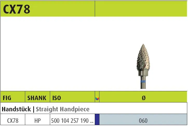 CX78 - Carbide Laboratory Bur