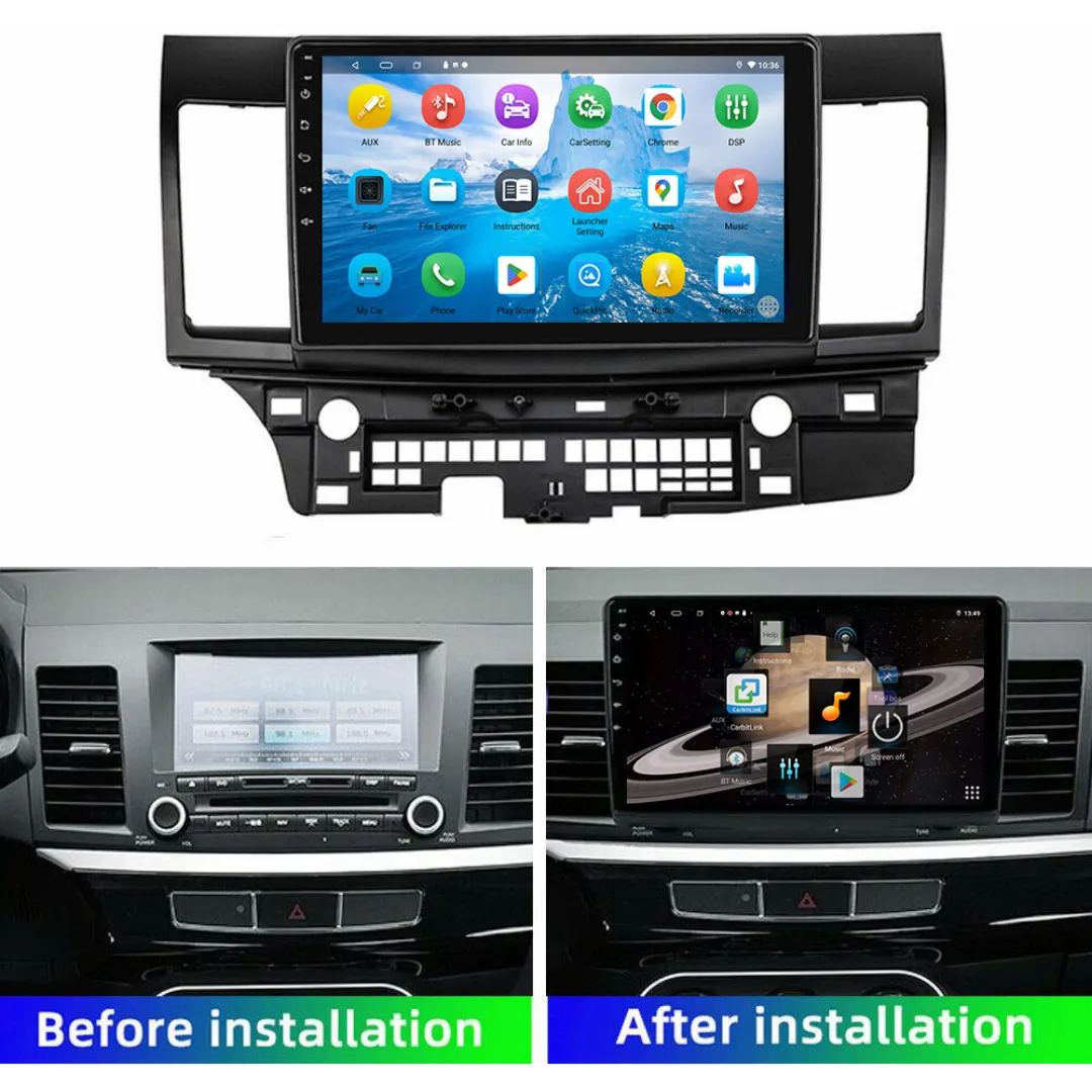 Daiko PRO Car Stereo Carplay Android Auto For Mitsubishi Lancer 2009-2016