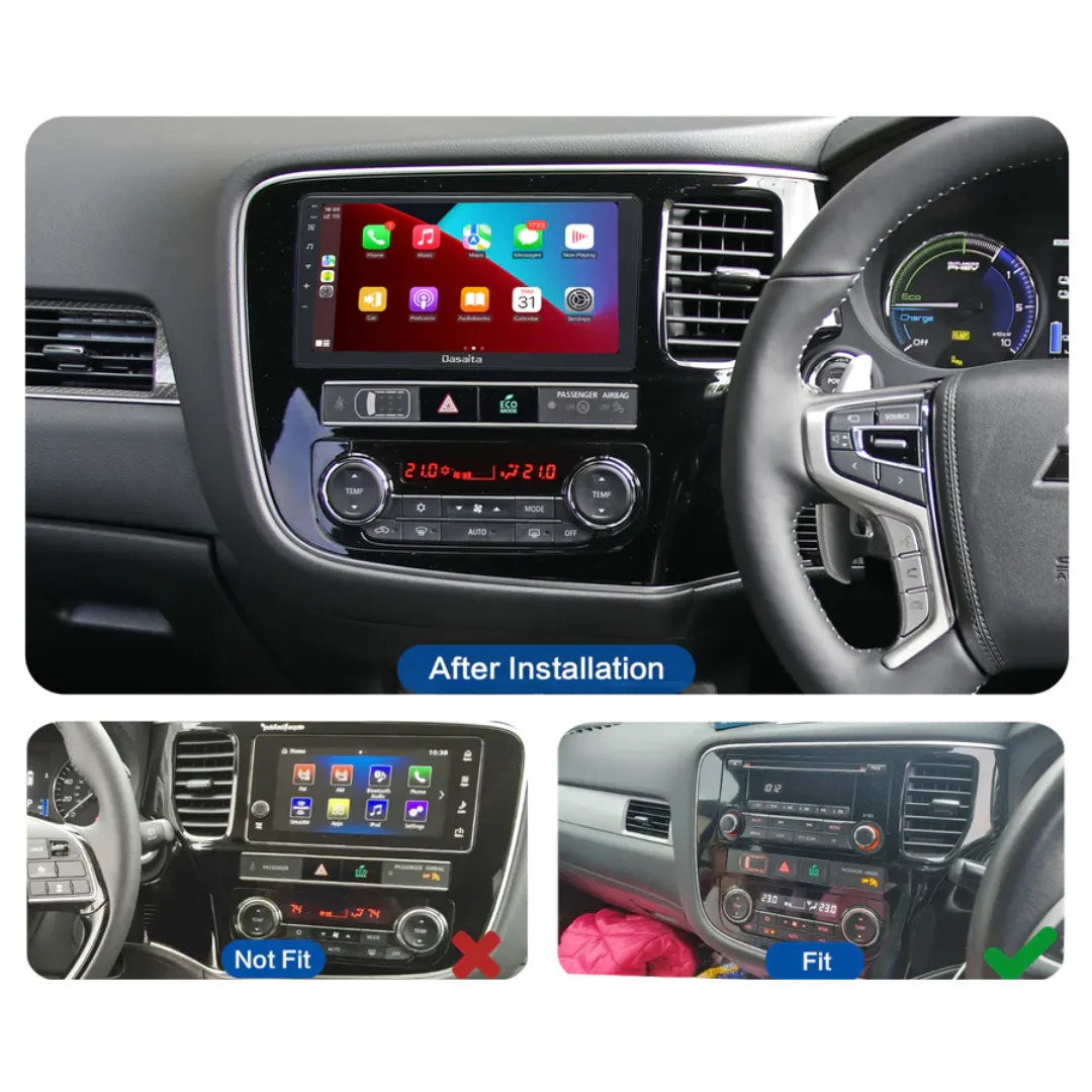 Daiko PRO Car Stereo Carplay Android Auto For Mitsubishi Outlander 2014-2021