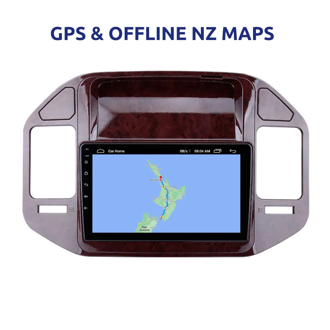Daiko PRO Car Stereo Carplay Android Auto For Mitsubishi V73 Pajero 2004-2011