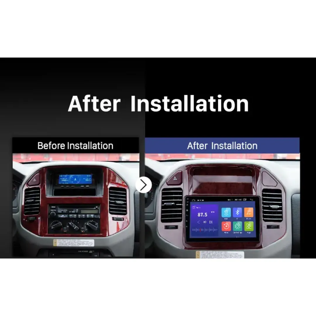 Daiko PRO Car Stereo Carplay Android Auto For Mitsubishi V73 Pajero 2004-2011