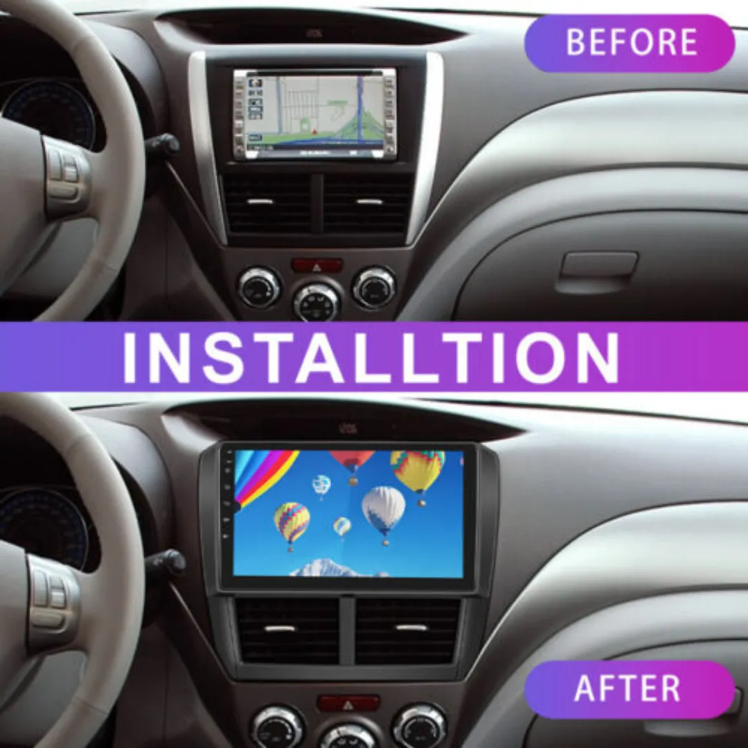 Daiko PRO Car Stereo Carplay Android Auto For Subaru Forester Impreza 07-14