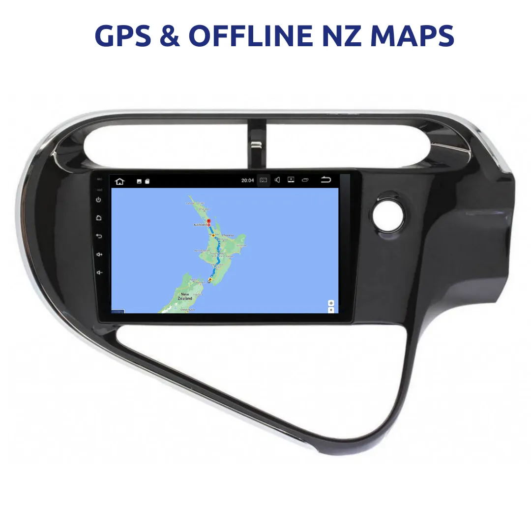 Daiko PRO Car Stereo Carplay Android Auto For Toyota Aqua Prius C 2017-2020