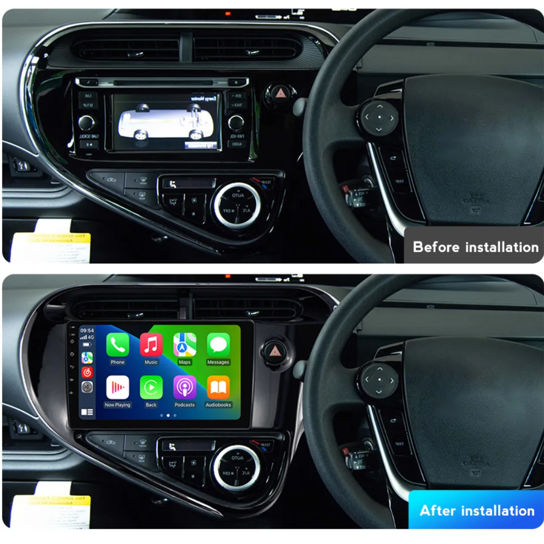 Daiko PRO Car Stereo Carplay Android Auto For Toyota Aqua Prius C 2017-2020