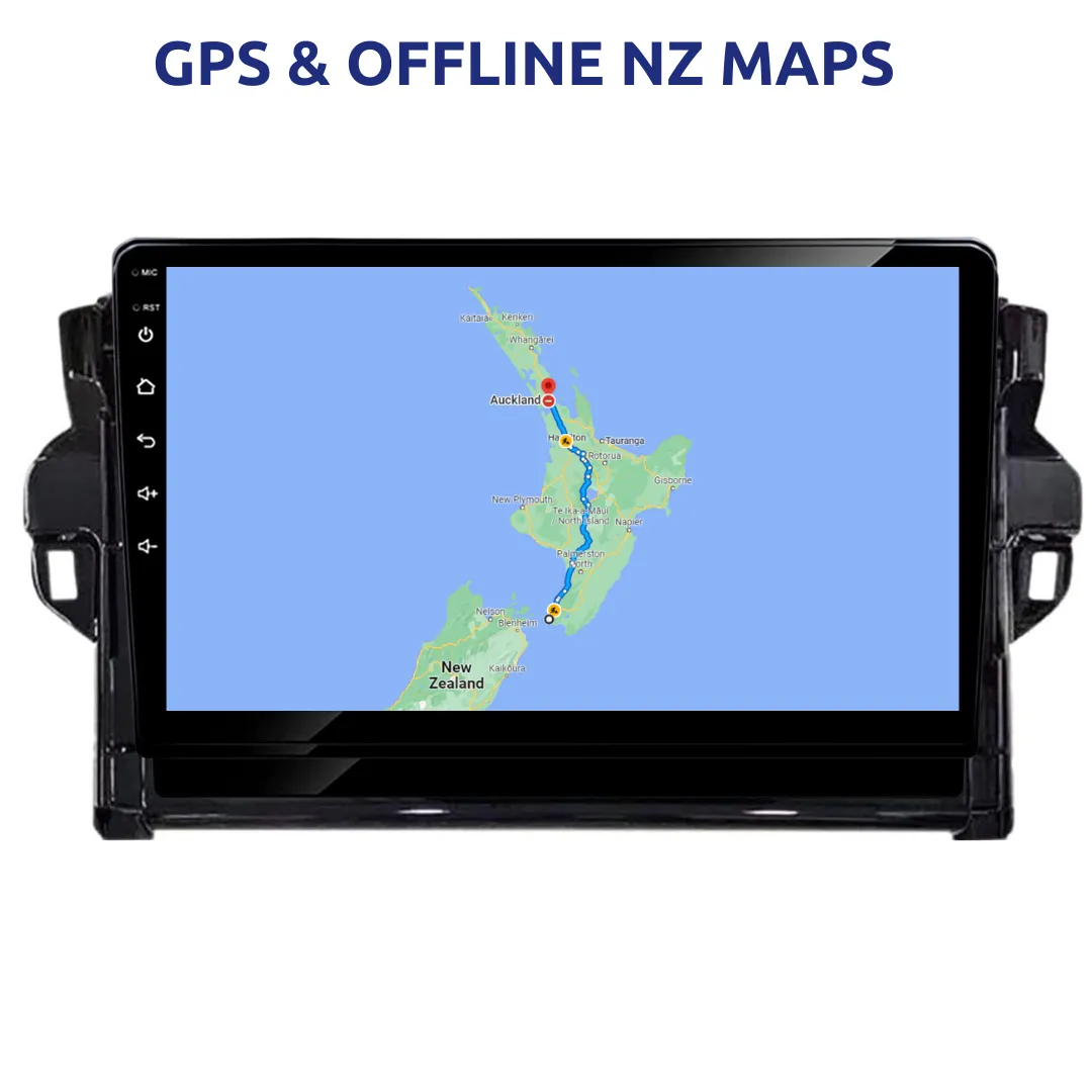 Daiko PRO Car Stereo Carplay Android Auto For Toyota Fortuner Highlander 2015-20