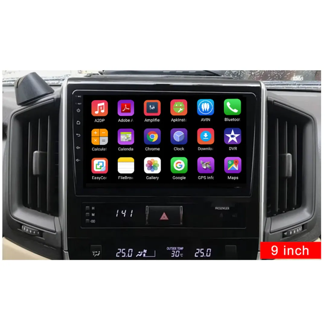 Daiko PRO Car Stereo Carplay Android Auto For Toyota Land Cruiser 2016-2023