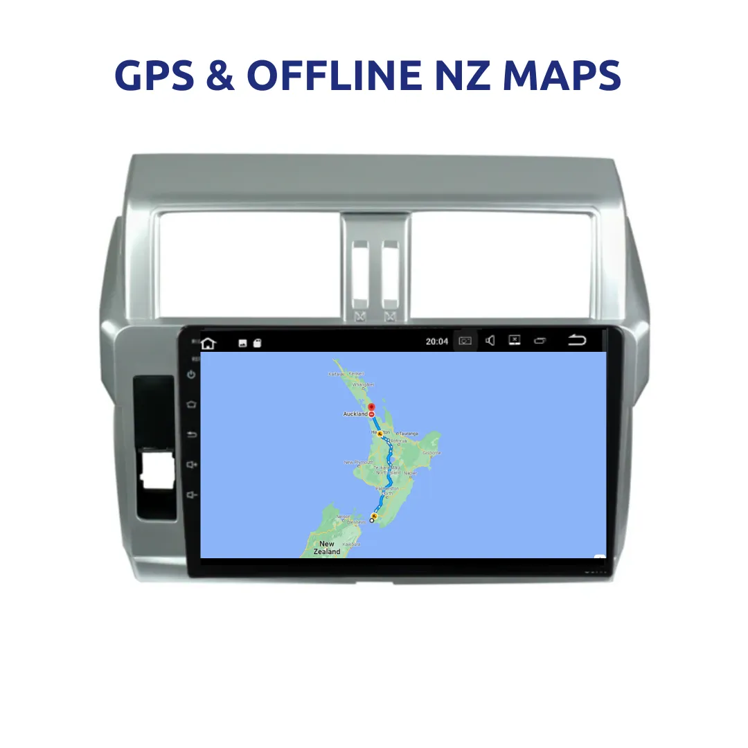 Daiko PRO Car Stereo Carplay Android Auto ForToyota Land Cruiser Prado 2014-2017