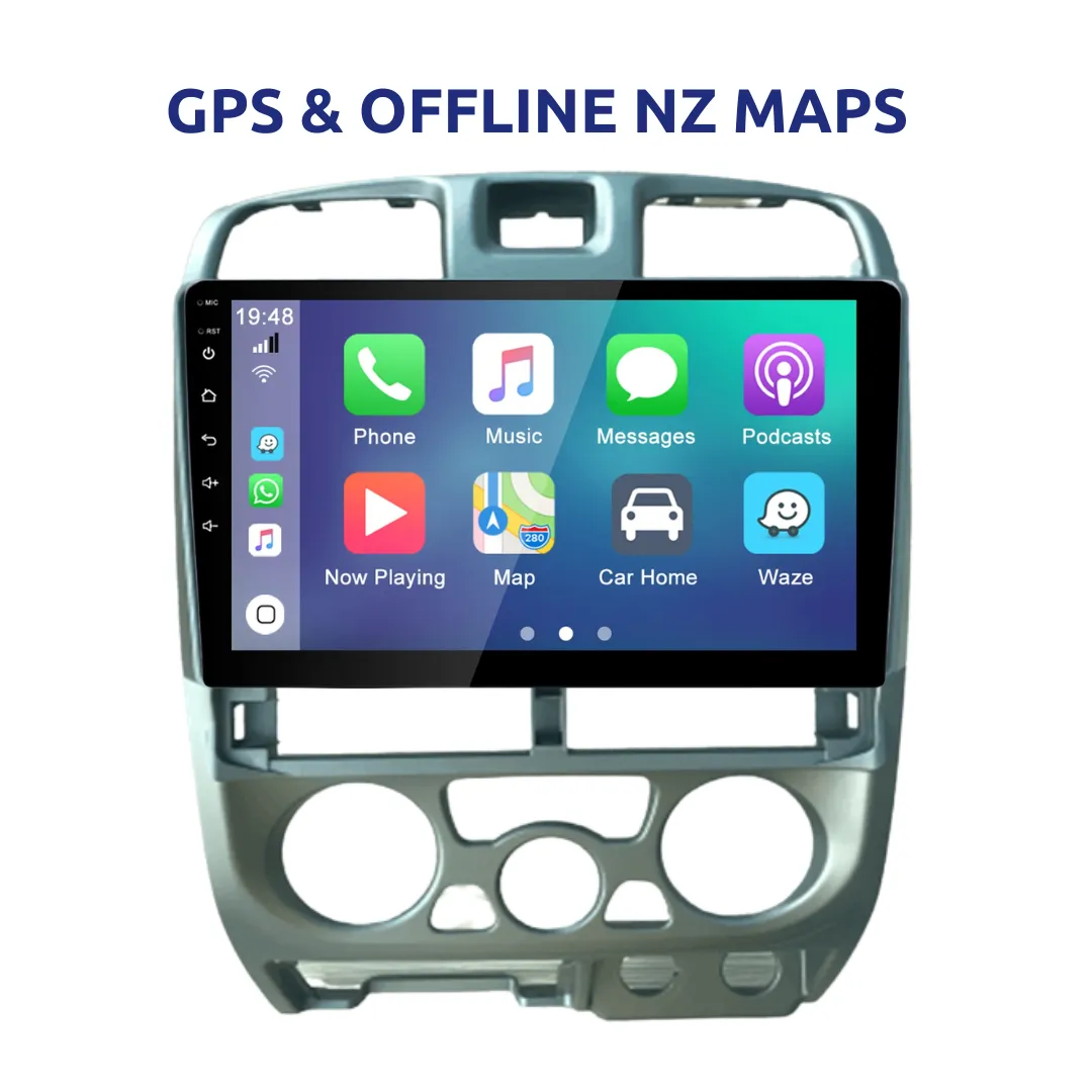 Daiko PRO Car Stereo Wireless Carplay Android Auto For Holden Rodeo 2002-2006