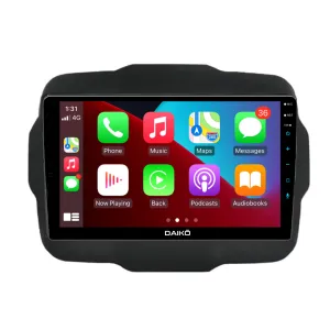 Daiko PRO Car Stereo Wireless Carplay Android Auto For Jeep Renegade 2016 