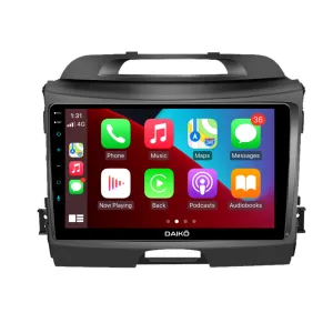 Daiko PRO Car Stereo Wireless Carplay Android Auto For Kia Sportage 2010-2015