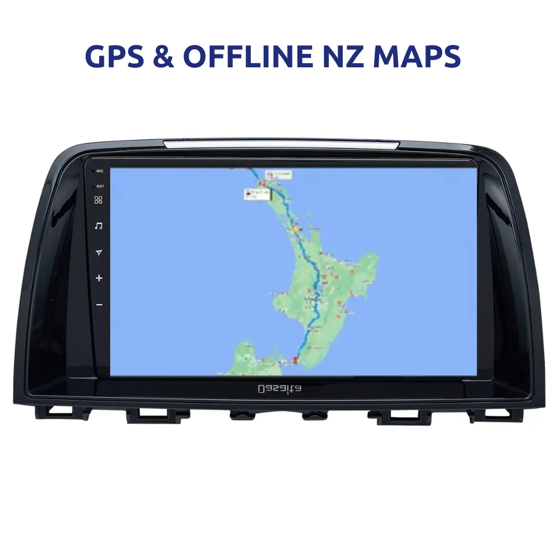 Daiko PRO Car Stereo Wireless Carplay Android Auto For Mazda 6 Atenza 2011-2017