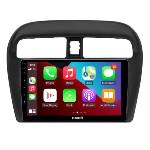 Daiko PRO Car Stereo Wireless Carplay Android Auto For Mitsubishi Mirage 2012-24