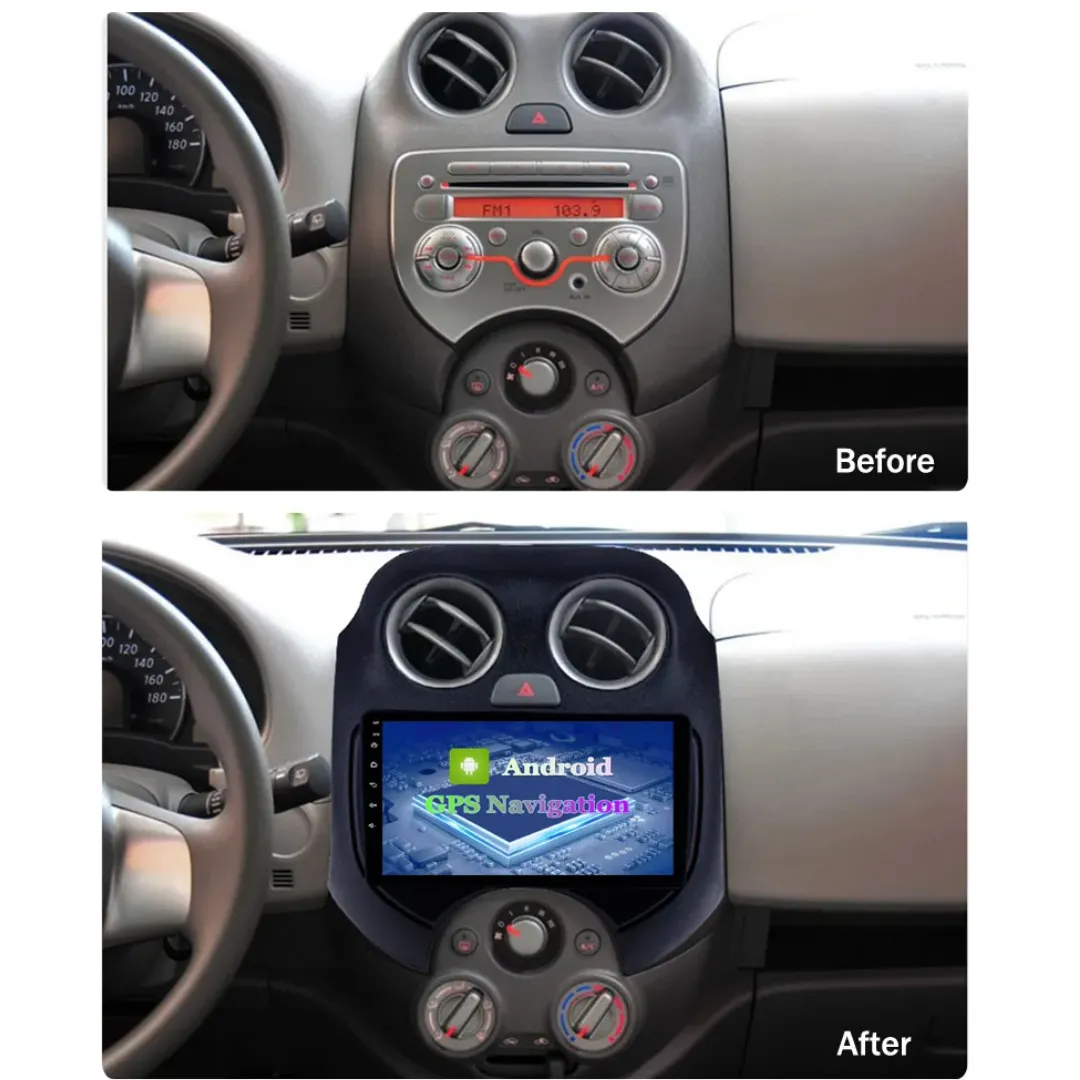 Daiko PRO Car Stereo Wireless Carplay Android Auto For Nissan March 2010-2023