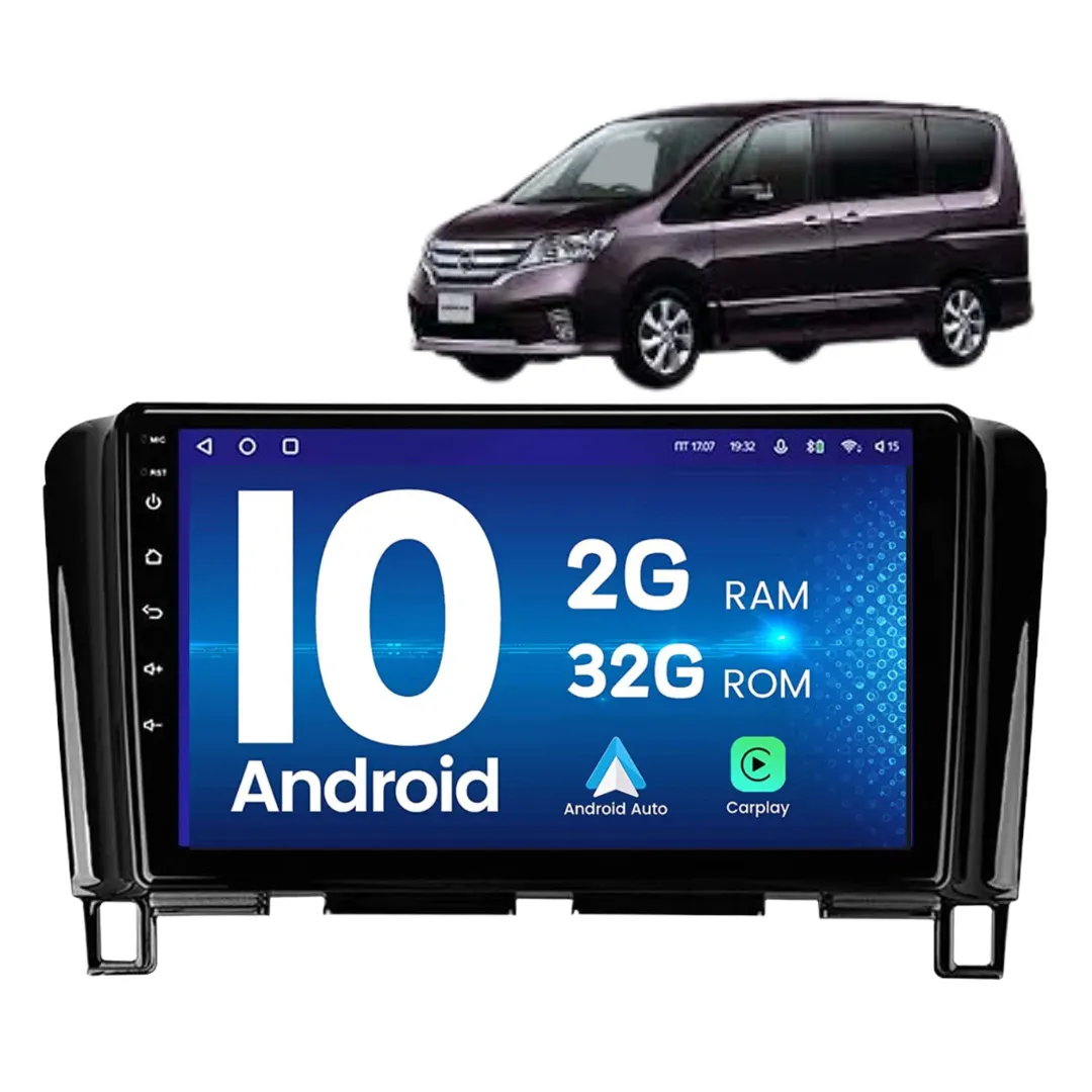 Daiko PRO Car Stereo Wireless Carplay Android Auto For Nissan Serena 2010-16