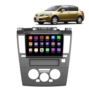 Daiko PRO Car Stereo Wireless Carplay Android Auto For Nissan Tiida 2005-2010
