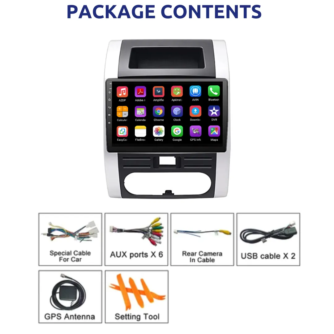 Daiko PRO Car Stereo Wireless Carplay Android Auto For Nissan X-Trail 2008-2012