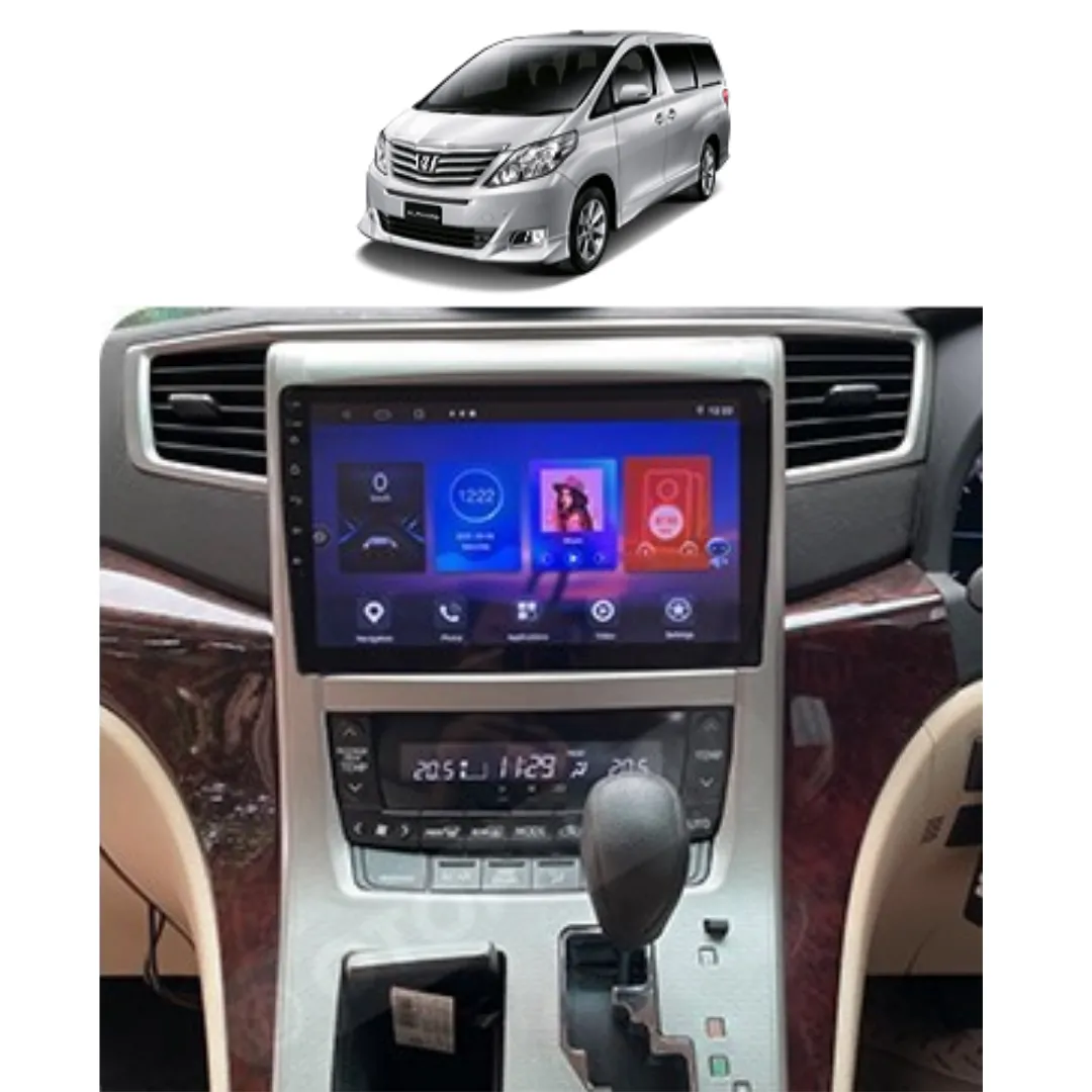 Daiko PRO Car Stereo Wireless Carplay Android Auto For Toyota Alphard 2008-2015