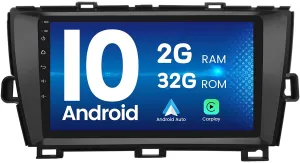 Daiko PRO Car Stereo Wireless Carplay Android Auto For Toyota Prius 2010-2015