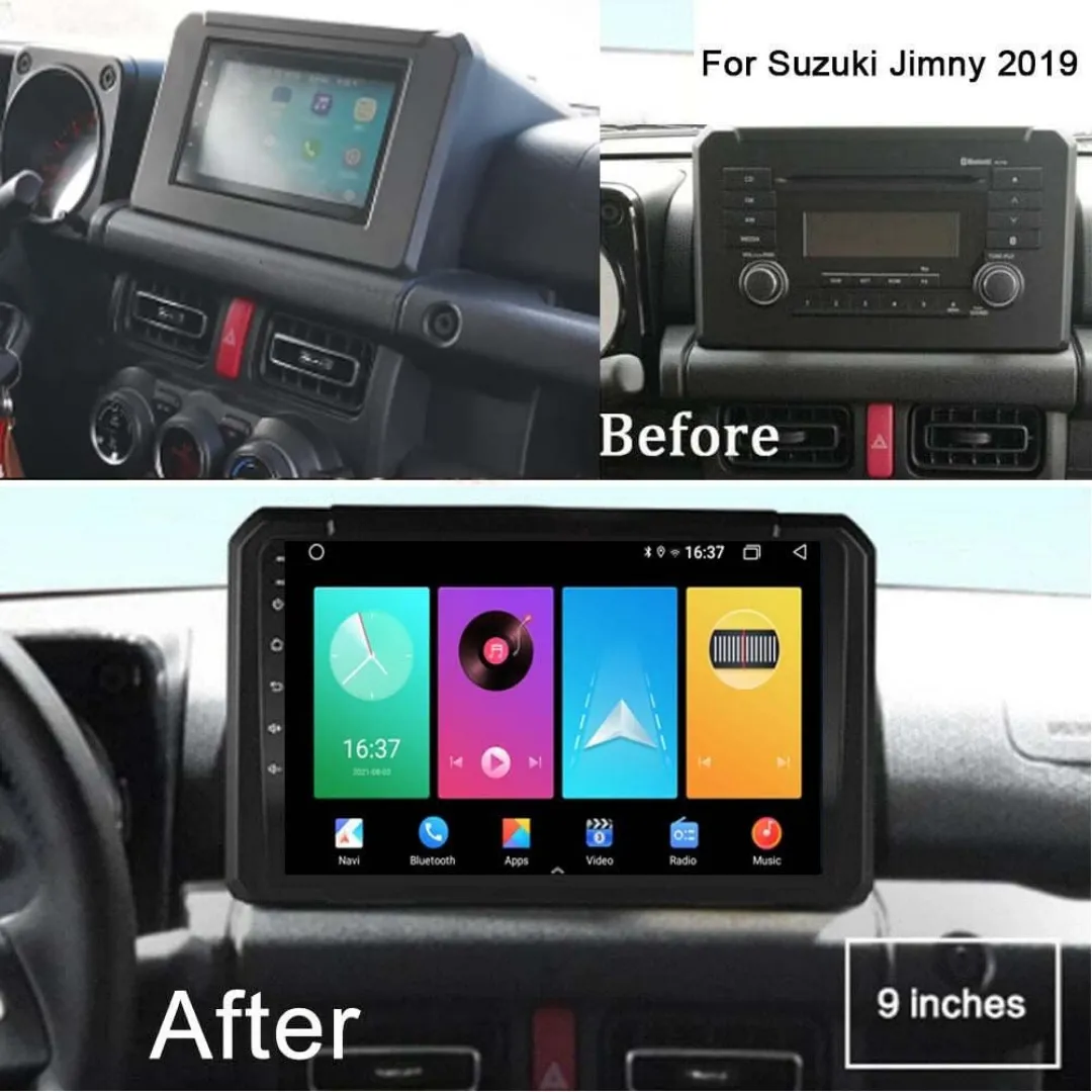 Daiko PRO Multimedia Unit Wireless Carplay Android Auto For Suzuki Jimny 2019