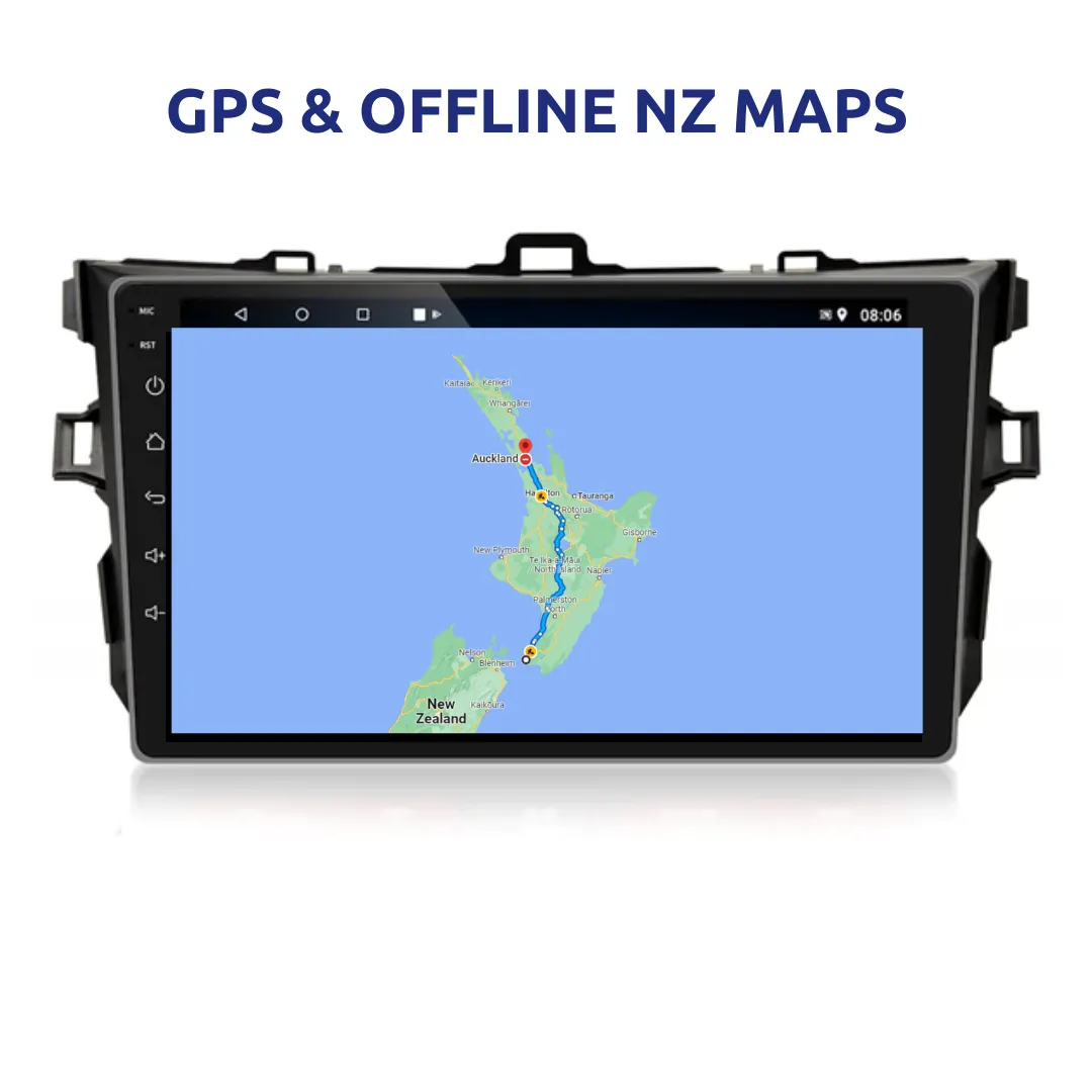 Daiko PRO Multimedia Unit Wireless Carplay Android Auto GPS For Toyota Corolla