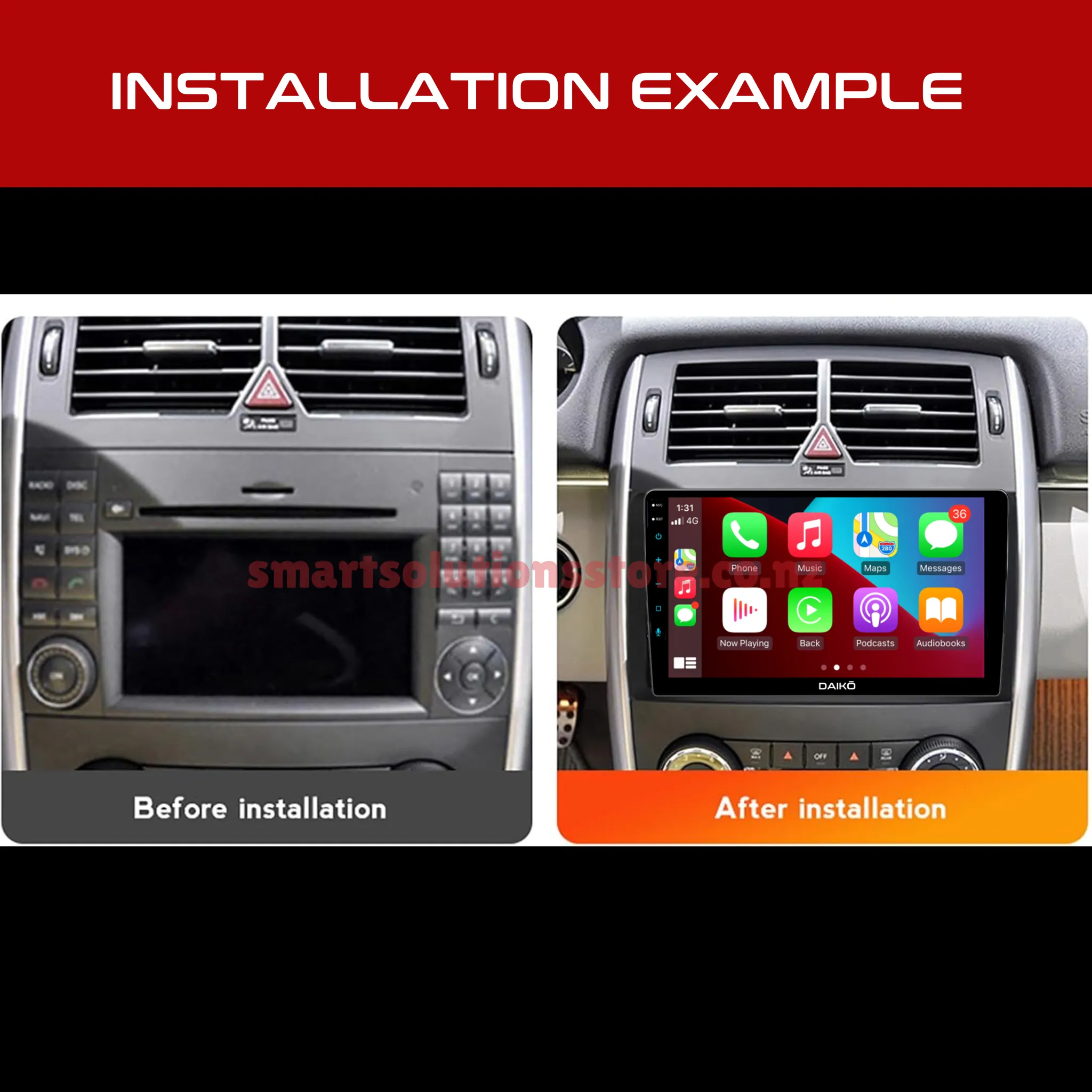 Daiko Ultra Car Stereo Carplay Android Auto For Mercedes Sprinter 2006  VW Crafter 2006-16