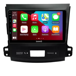 Daiko Ultra Car Stereo Carplay Android Auto For Mitsubishi Outlander 2005-12