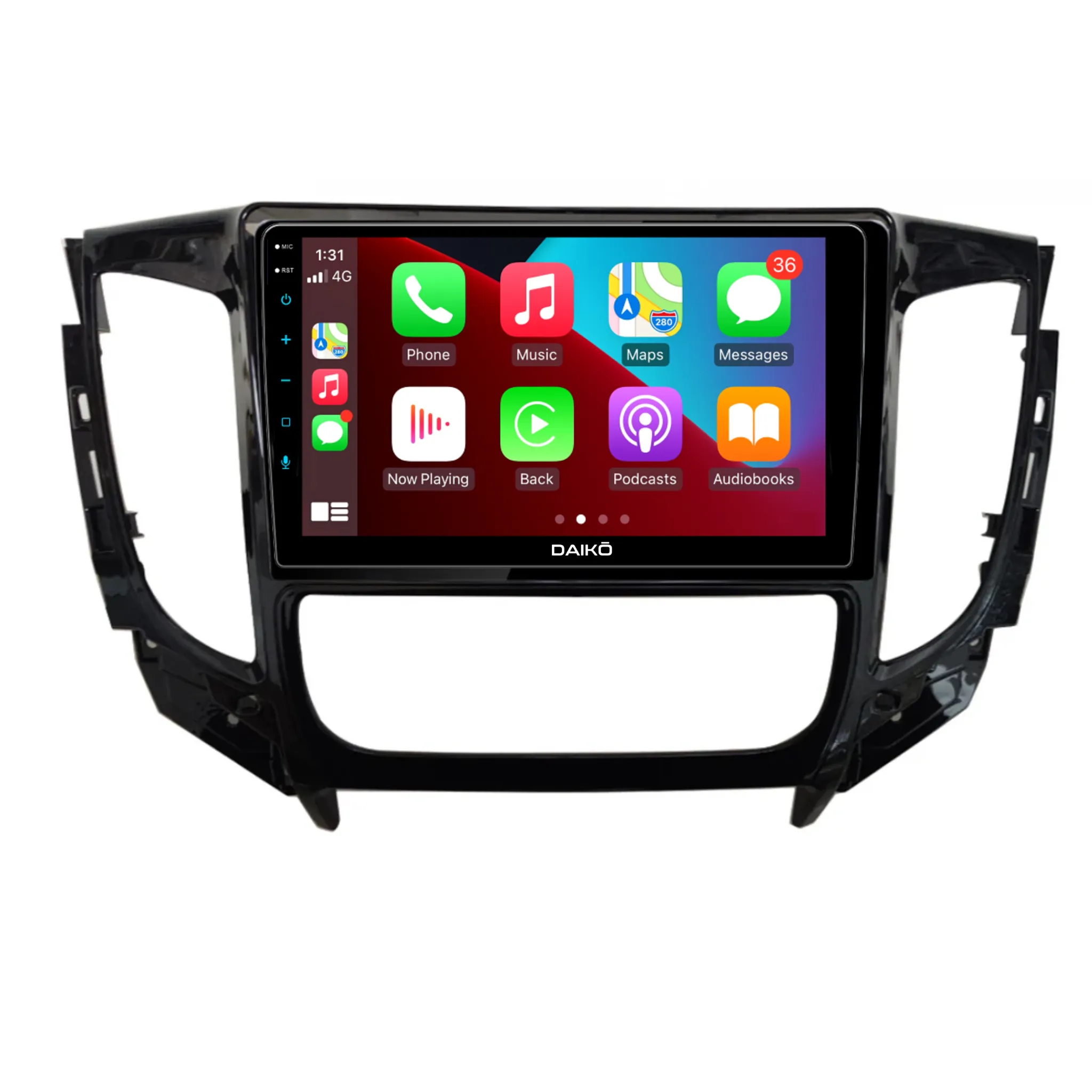 Daiko Ultra Car Stereo Carplay Android Auto For Mitsubishi Triton 2016-2022