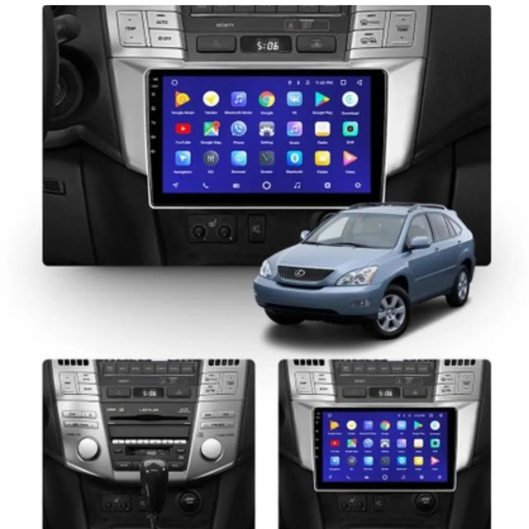 Daiko Ultra Car Stereo Carplay Android Auto For Toyota Harrier Lexus RX 2003-09