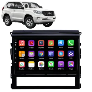 Daiko Ultra Car Stereo Carplay Android Auto For Toyota Land Cruiser 2016-2023