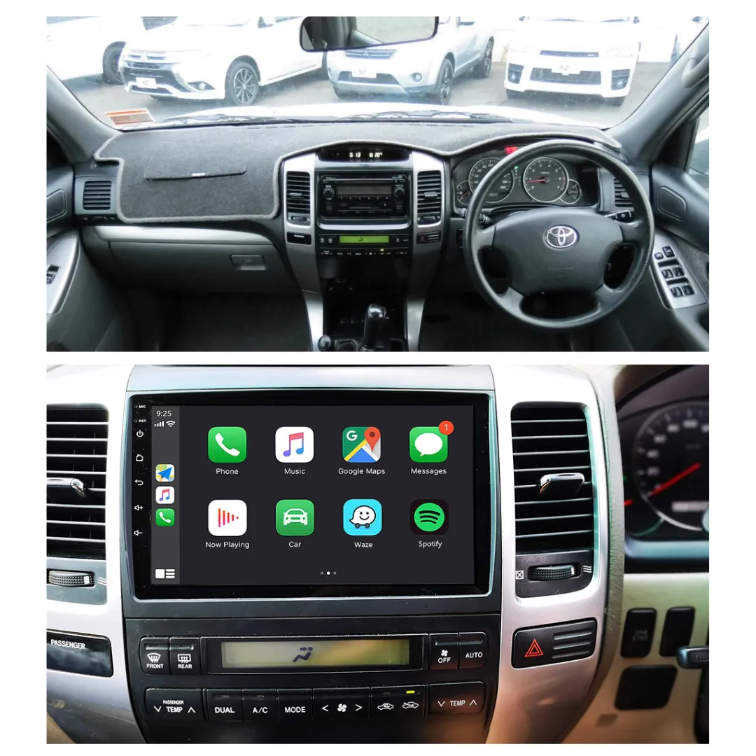 Daiko Ultra Car Stereo Carplay Android Auto For Toyota Land Cruiser Prado 03-09