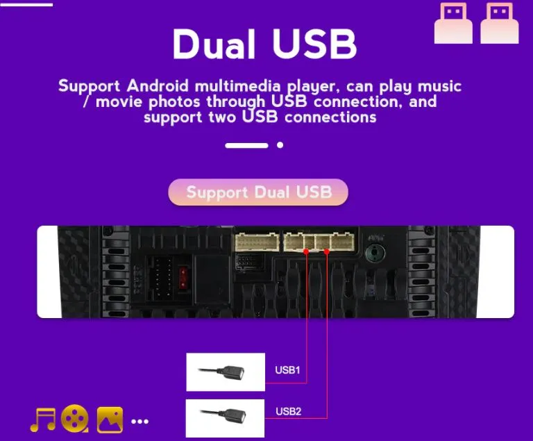 Daiko Ultra Car Stereo Carplay Android Auto For Toyota Prius Alpha Wagon