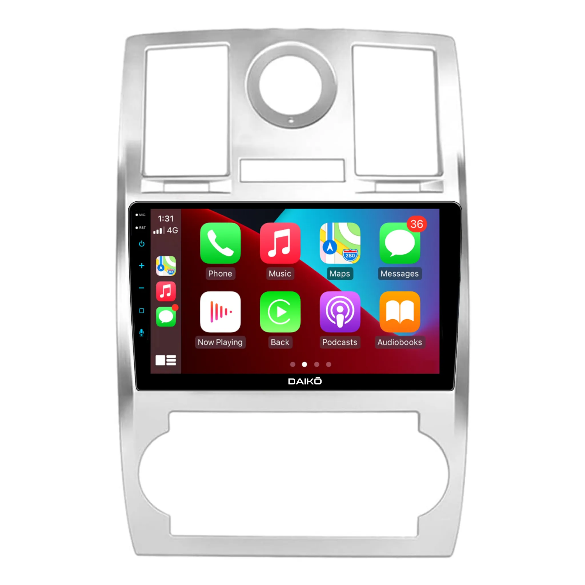 Daiko Ultra Car Stereo Wireless Carplay Android Auto For Chrysler 300C 2005-2010