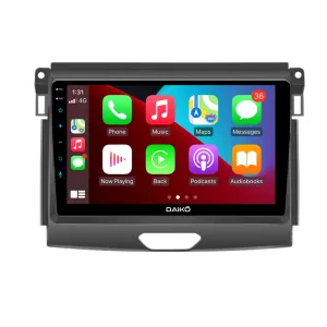 Daiko Ultra Car Stereo Wireless Carplay Android Auto For Ford Ranger 2015-2019