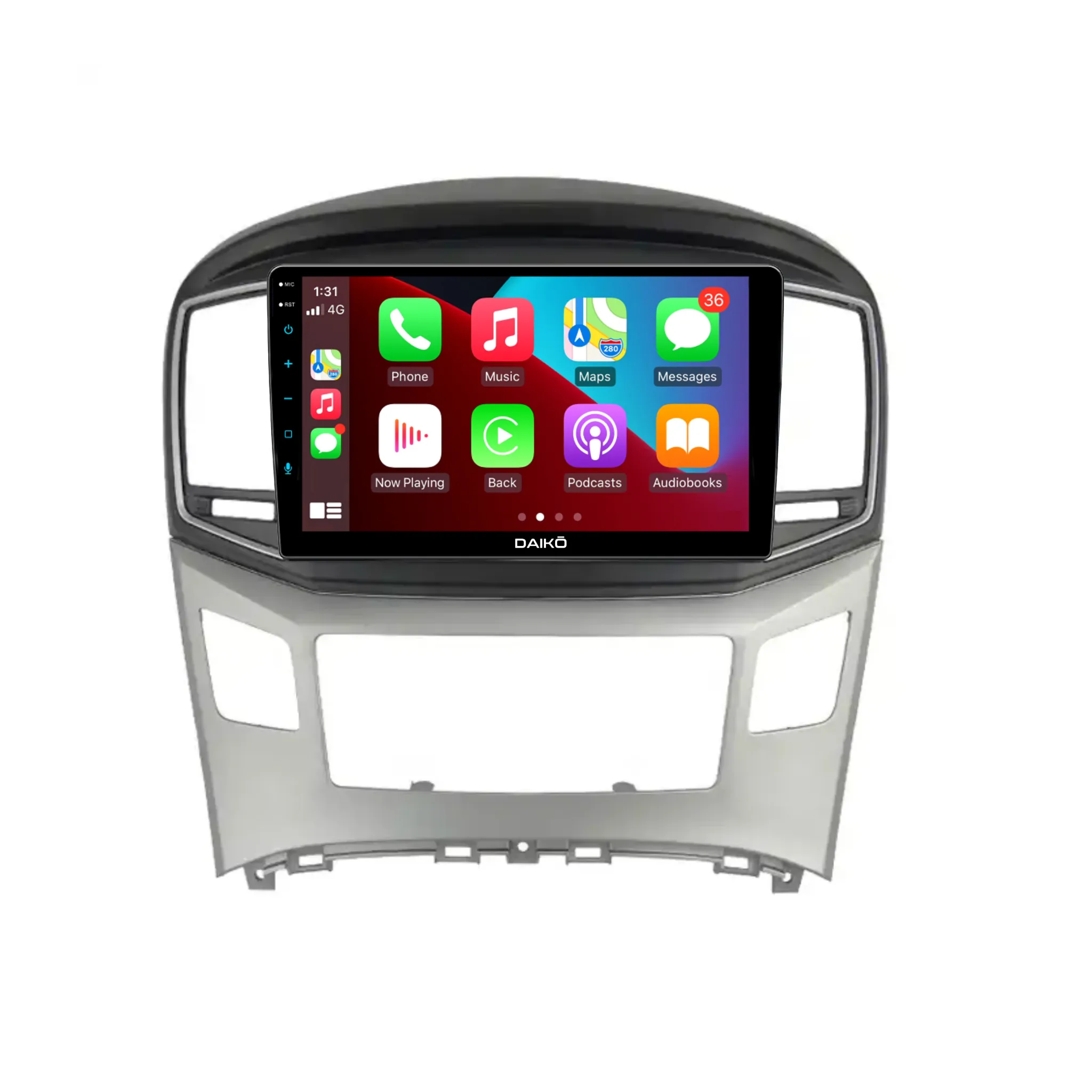 Daiko Ultra Car Stereo Wireless Carplay Android Auto For Hyundai iMax iLoad 2015 