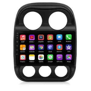 Daiko Ultra Car Stereo Wireless Carplay Android Auto For Jeep compass 2010-2016