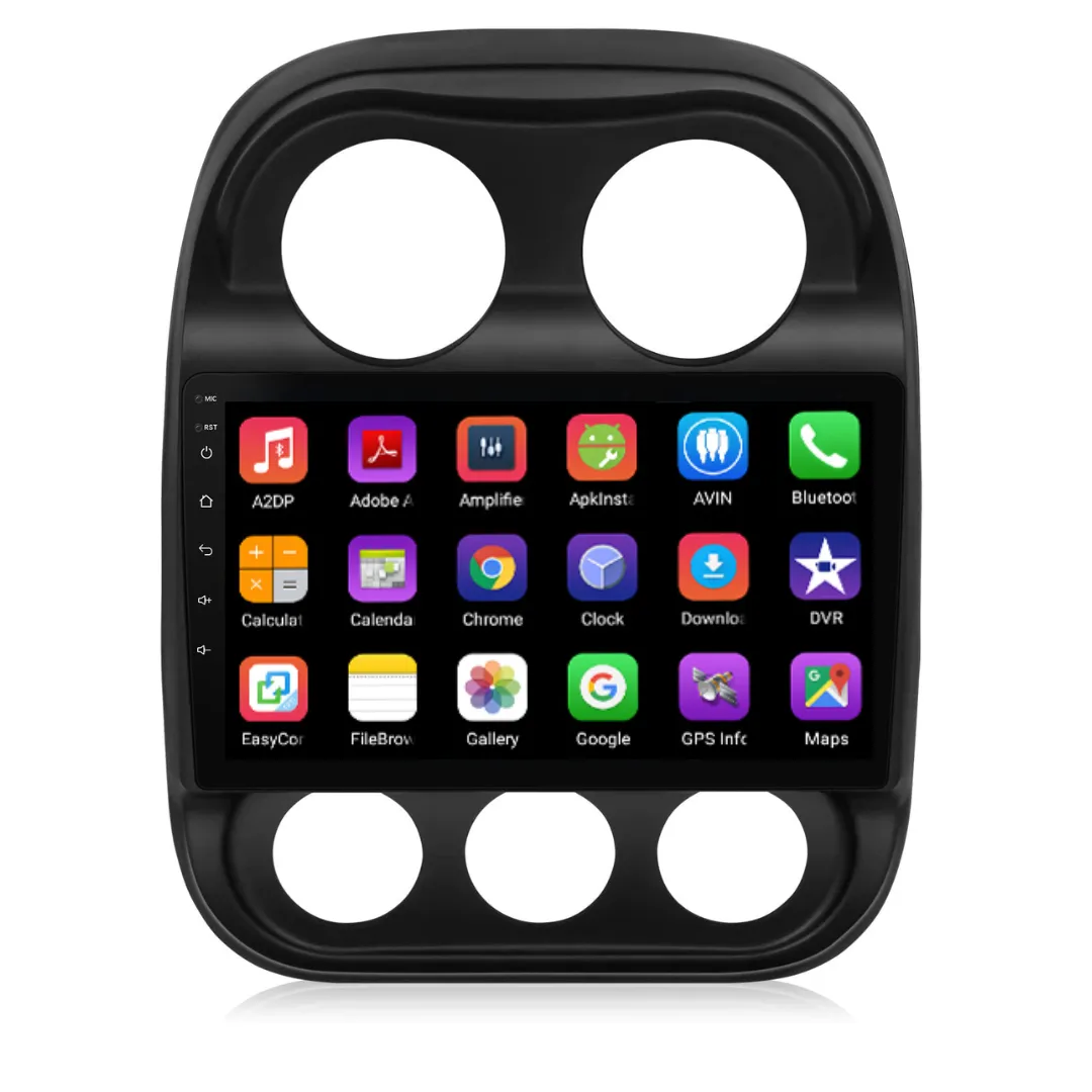 Daiko Ultra Car Stereo Wireless Carplay Android Auto For Jeep compass 2010-2016