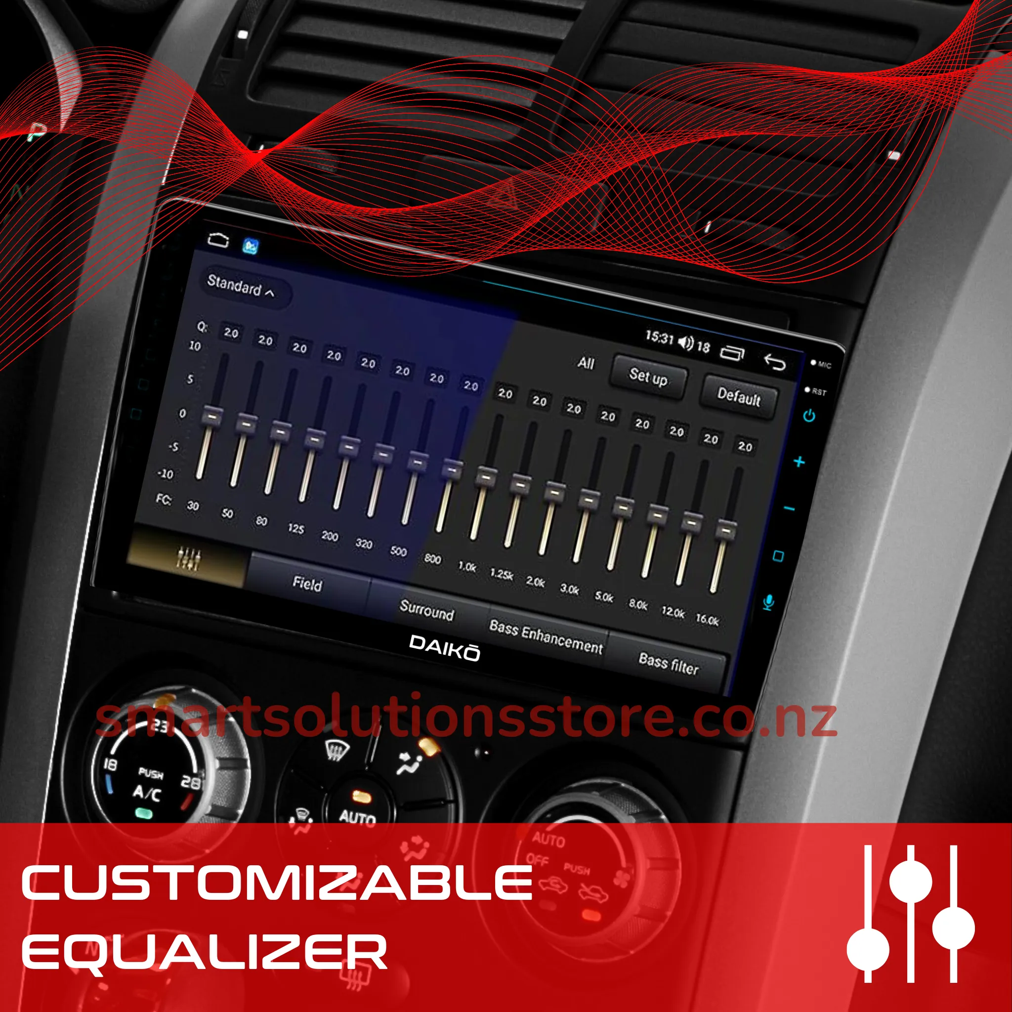 Daiko Ultra Car Stereo Wireless Carplay Android Auto For Lexus IS250 2005-12